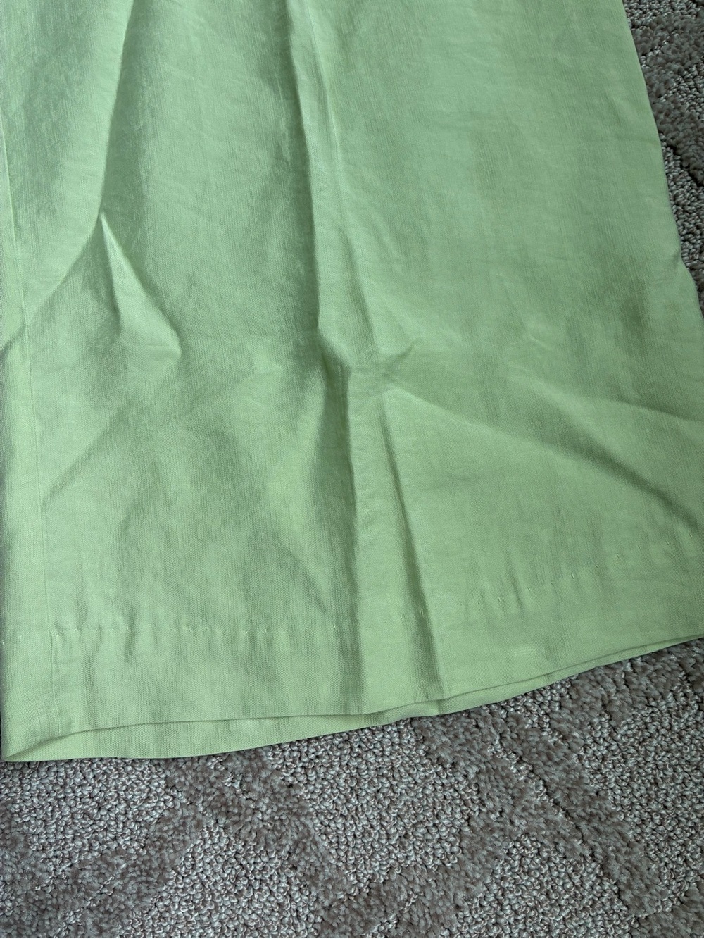 Pleated green Zara trousers - Picture 5 of 9